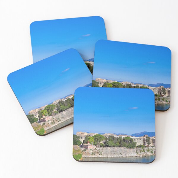 Item preview, Corfu Old Town Skyline with Saint Spyridon Church Bell Tower in Greece designed and sold by goceris.
