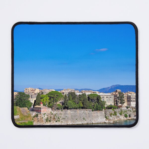 Item preview, Corfu Old Town Skyline with Saint Spyridon Church Bell Tower in Greece designed and sold by goceris.