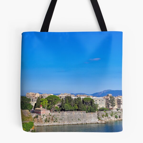 Item preview, Corfu Old Town Skyline with Saint Spyridon Church Bell Tower in Greece designed and sold by goceris.