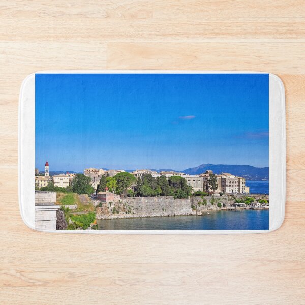 Item preview, Corfu Old Town Skyline with Saint Spyridon Church Bell Tower in Greece designed and sold by goceris.