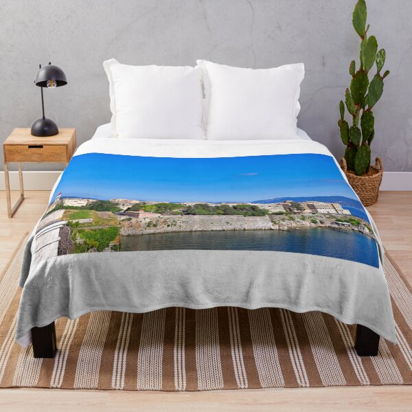 Item preview, Corfu Old Town Skyline with Saint Spyridon Church Bell Tower in Greece designed and sold by goceris.