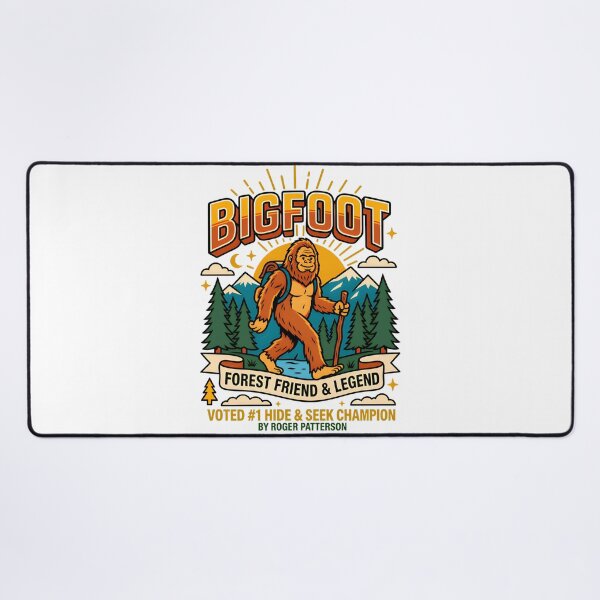 Item preview, Vintage 1980s Bigfoot Hide & Seek Champion Retro Graphic T-shirt designed and sold by WallabyWorks.
