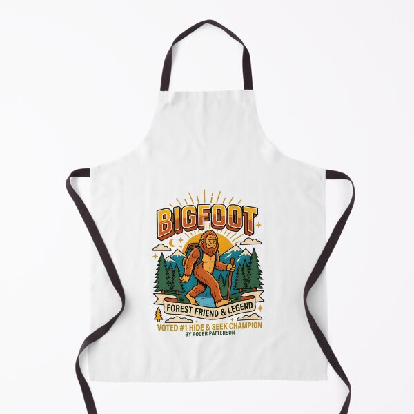 Item preview, Vintage 1980s Bigfoot Hide & Seek Champion Retro Graphic T-shirt designed and sold by WallabyWorks.