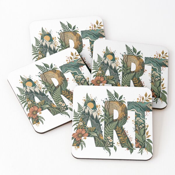 Item preview, Nature Inspired ART Botanical Typography Design designed and sold by naturalsurvival.