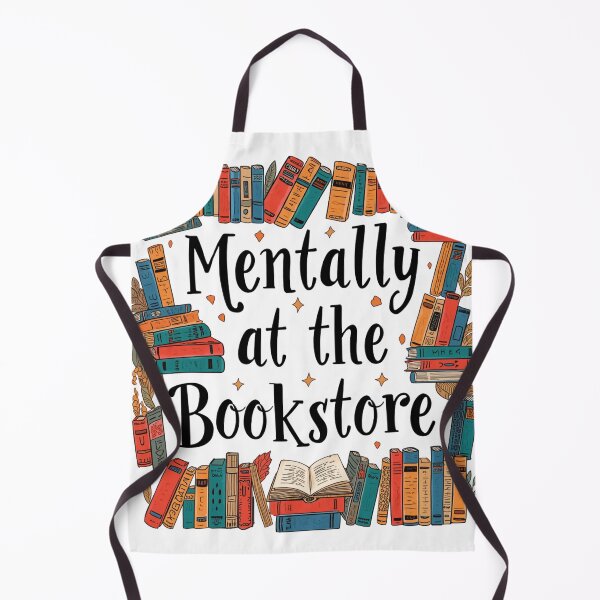 Item preview, Mentally at the Bookstore designed and sold by catcurio.