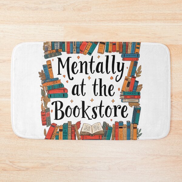 Item preview, Mentally at the Bookstore designed and sold by catcurio.