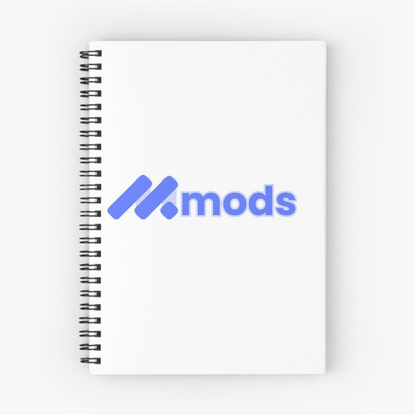 Item preview, Modern Blue Mods Logo Design designed and sold by STOXT.
