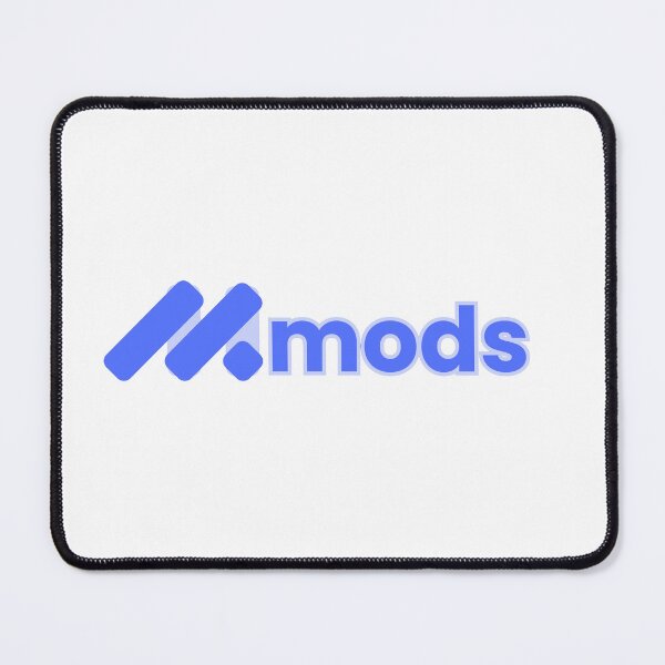 Item preview, Modern Blue Mods Logo Design designed and sold by STOXT.