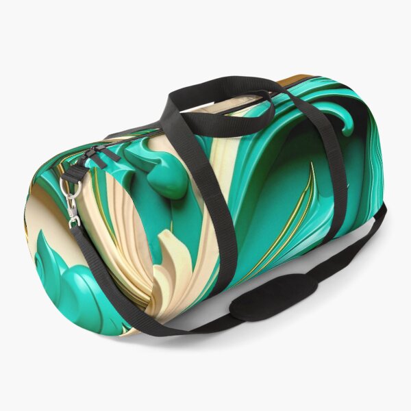 Item preview, Sculptural Emerald with Gold Enamel designed and sold by Vicky Brago-Mitchell®.