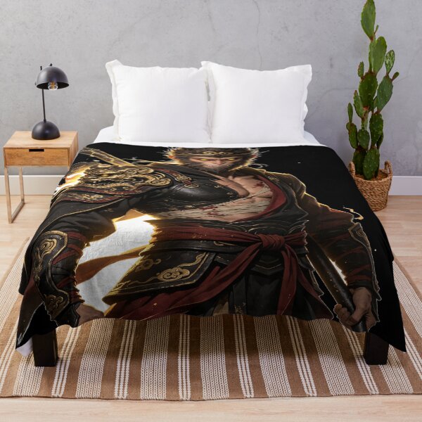 Item preview, Guerrero de las Sombras Wukong Sol Trueno Dorado designed and sold by DigArtis.