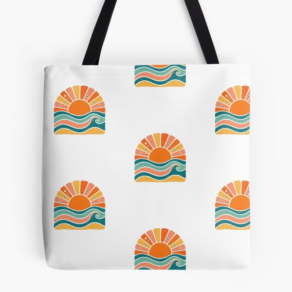 Item preview, Ocean Waves Sunset designed and sold by Colorful-Garden.