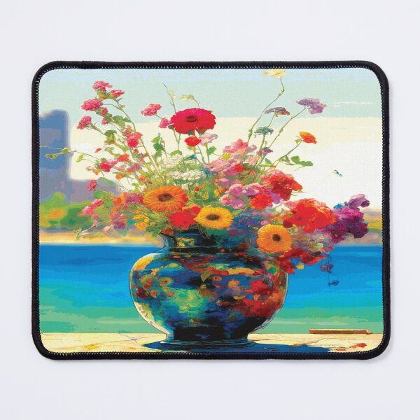 Item preview, Vase Still Life Flowers 3 designed and sold by COSMIC SUDZ.