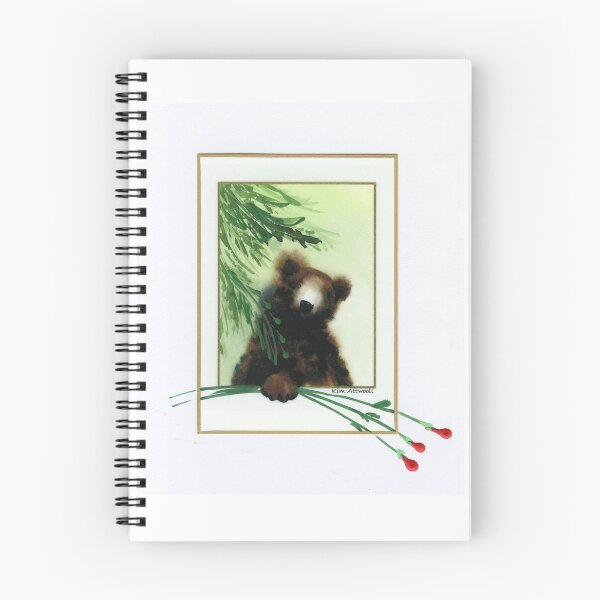 Item preview, Watercolor of a Bear with Roses in a window. designed and sold by aswoa.