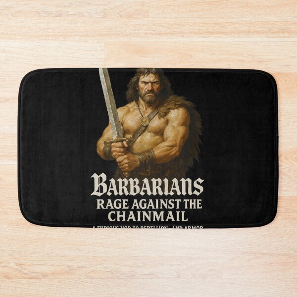 Item preview,    Barbarians – Rage Against the Chainmail designed and sold by abby-thorns.