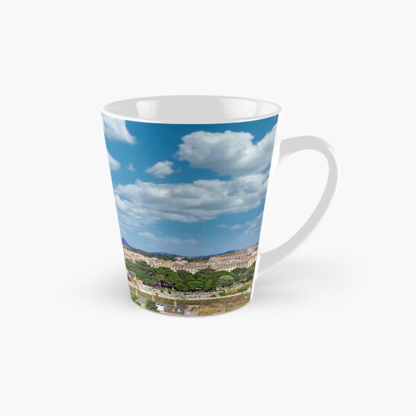 Item preview, Clock Tower of the Old Fortress and Corfu Town Skyline in Greece designed and sold by goceris.
