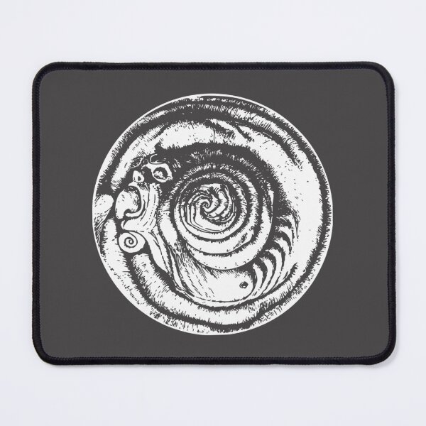 Item preview, Junji Ito Uzumaki Inspired Horror Spiral Art Design designed and sold by PirateCanvas.