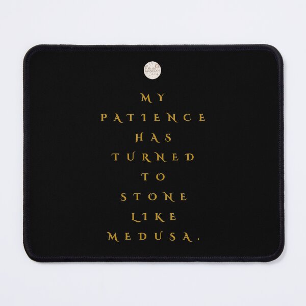 Item preview, Patience Turned To Stone Medusa designed and sold by mythographiaart.