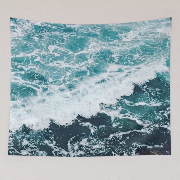 Item preview, Deep Blue Ocean Waves Coastal Aesthetic / Ocean texture / Shore / Sea / Travel / Beach / Explore / Summer / Water / Vacation / Sea Waves/ Nature Lover / Relaxing designed and sold by TeenLake.