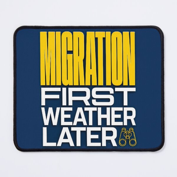 Item preview, Migration First Weather Later Typography designed and sold by Fun2Fentastic.