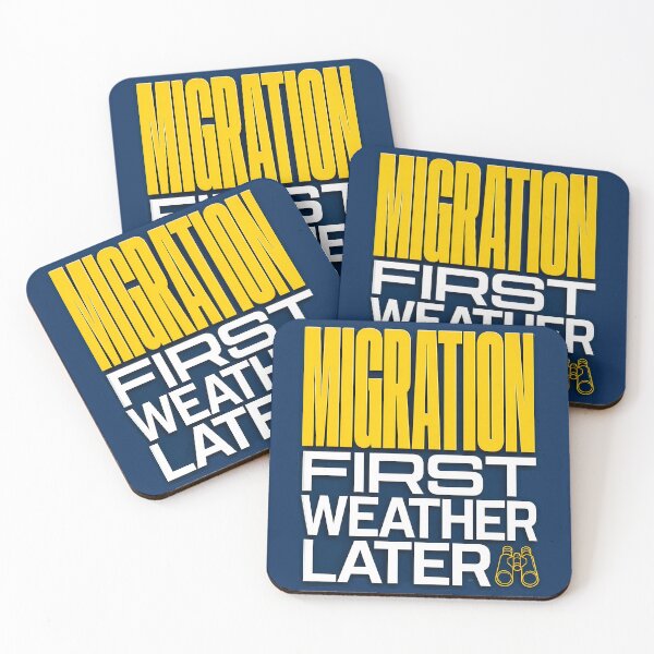 Item preview, Migration First Weather Later Typography designed and sold by Fun2Fentastic.