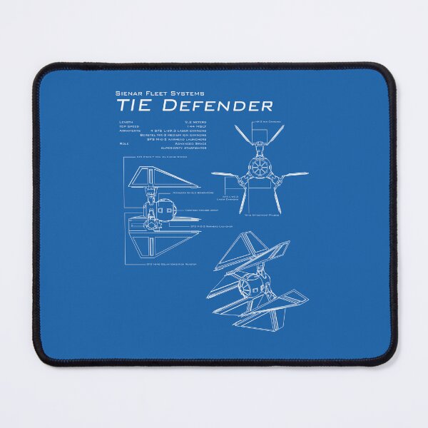 Item preview, TIE Defender Blueprint designed and sold by Patrick King.