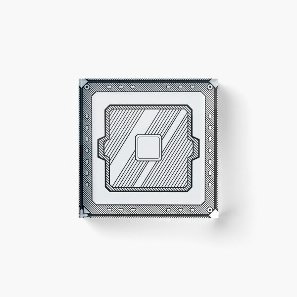 Item preview, CPU Line Art — Processor Illustration designed and sold by ColdRoot.