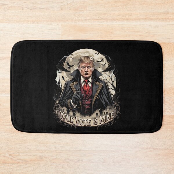 Item preview, Sinister Trump Vampire Your Vote Is Mine Graveyard Blood Moon Bats designed and sold by Fitswear.