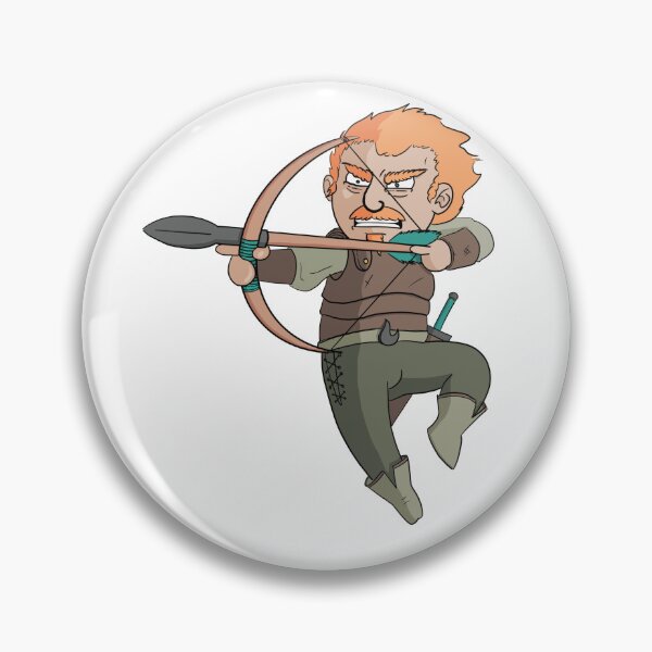 Item preview, Hans the Archer – Fantasy Bowman Character Art designed and sold by playful-one.