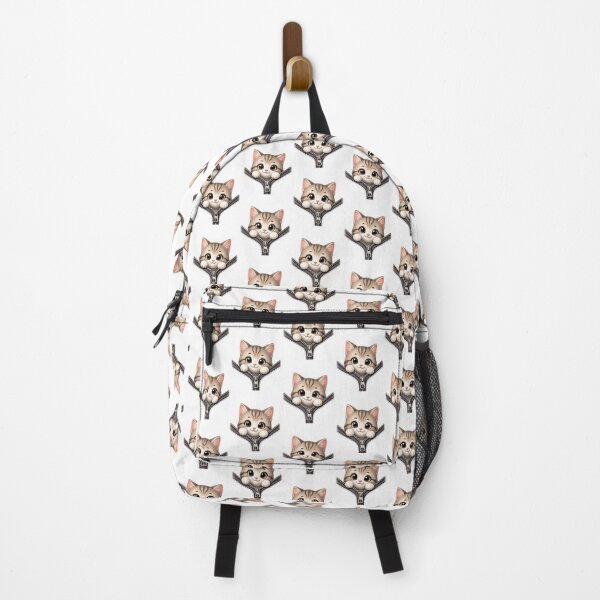 Item preview, Cute Cat Zipper | Peekaboo Kitten Design For Cat Lovers designed and sold by StyxIND.