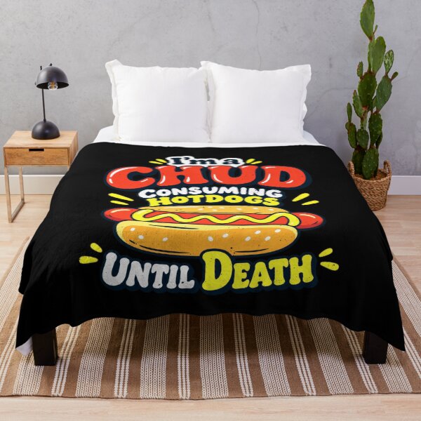Item preview, Funny I’m a Chud Consuming Hotdogs Until Death Art designed and sold by elderberry.