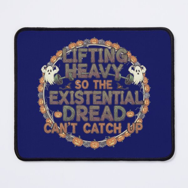 Item preview, Lifting Heavy Existential Dread Gym Graphic designed and sold by Exquisite Design Studio „Paculówka”.