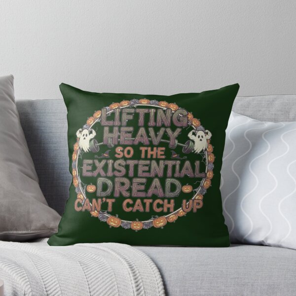 Item preview, Lifting Heavy Existential Dread Gym Graphic designed and sold by Exquisite Design Studio „Paculówka”.