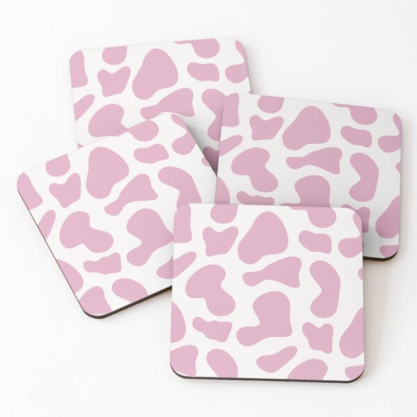 Item preview, Baby Pink and White Cow Print designed and sold by EJs .