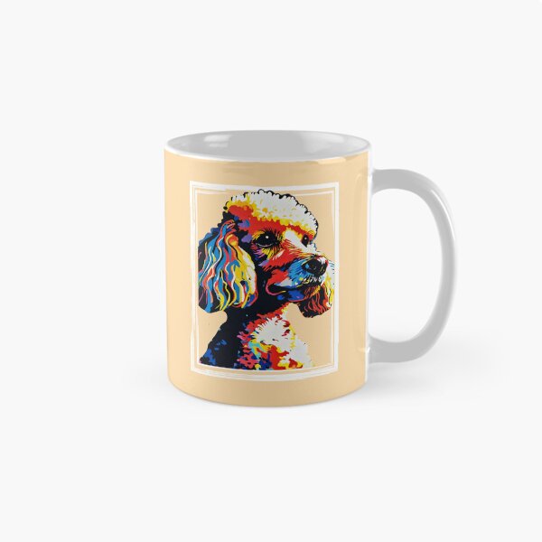 Item preview, Colorful Abstract Dog Design #1707 designed and sold by topzmart.