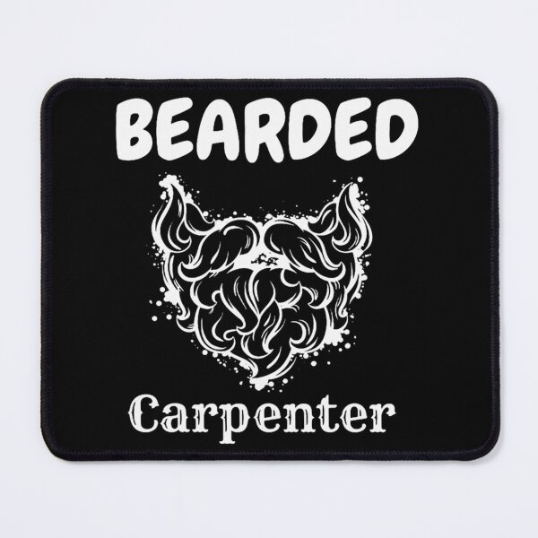 Item preview, Bearded Carpenter Illustration - Skilled Woodworker Art Design designed and sold by ivica36.