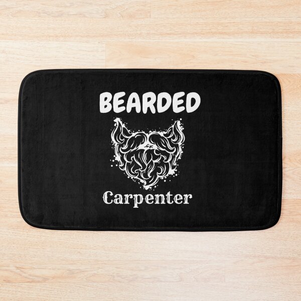 Item preview, Bearded Carpenter Illustration - Skilled Woodworker Art Design designed and sold by ivica36.