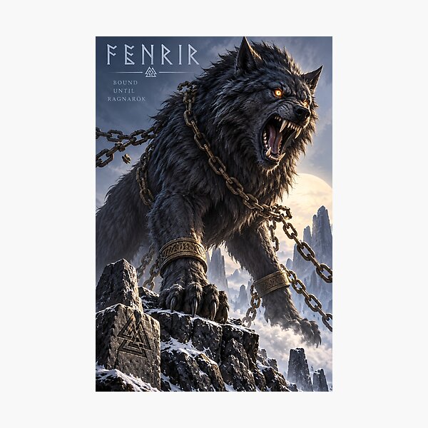 Item preview, Norse Mythology: Fenrir designed and sold by Moviebuff91.