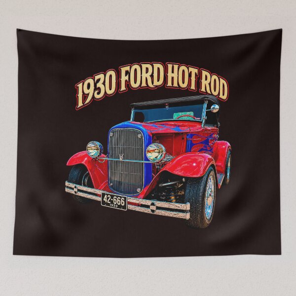 Item preview, 1930 Ford Hot Rod Route 66 designed and sold by TZehrfeldPhotos.