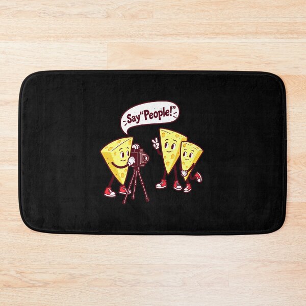 Item preview, Say “People!” Cheese Photography Pun designed and sold by elderberry.