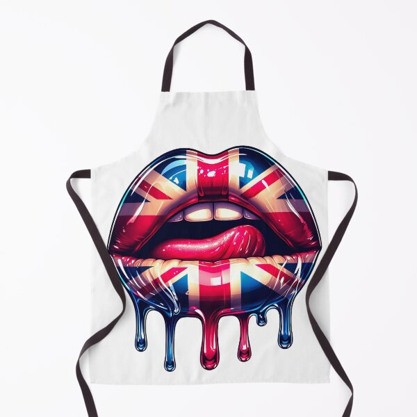 Item preview, Union Jack Dripping Lips designed and sold by ARTAFACT.
