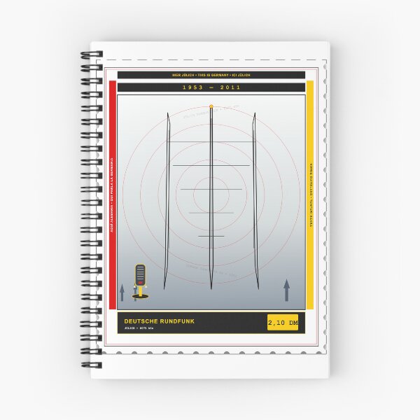Item preview, Jülich Transmitter Shortwave SWL DX Stamp 6075 kHz 1953–2011 designed and sold by TribeGlyph.