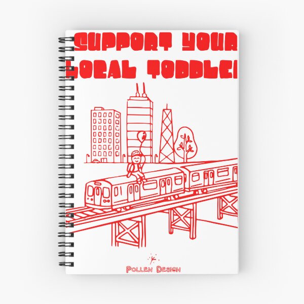 Item preview, Support your local toddler red designed and sold by Pollen-Design.