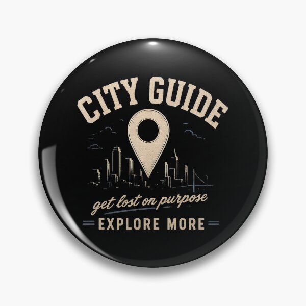 Item preview, City Guide Get Lost On Purpose Skyline Design designed and sold by MOCH- ART.