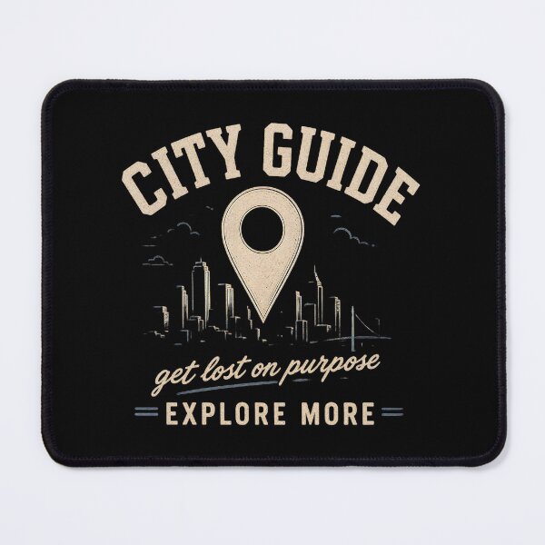 Item preview, City Guide Get Lost On Purpose Skyline Design designed and sold by MOCH- ART.