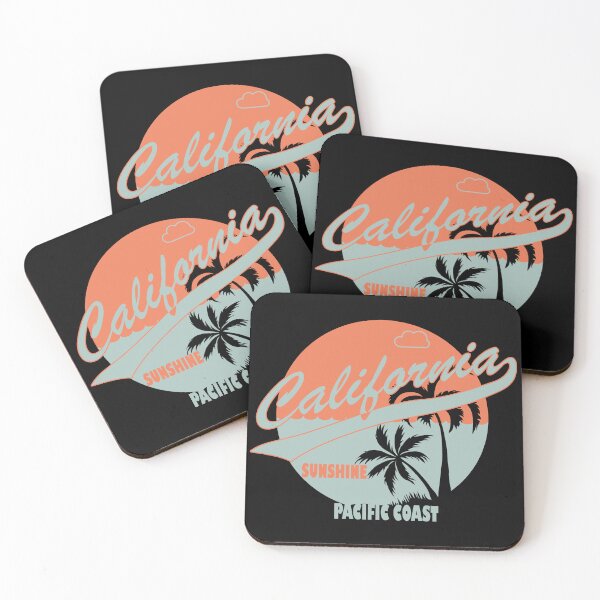 Item preview, California Sunshine Pacific Coast Surf Beach Design designed and sold by FuzionRaptor.