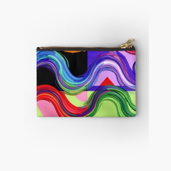 Item preview, wave cluster C colorful geometric wavy abstract design designed and sold by SmashingDeals.