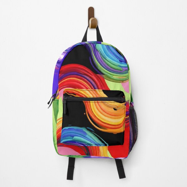 Item preview, wave cluster C colorful geometric wavy abstract design designed and sold by SmashingDeals.