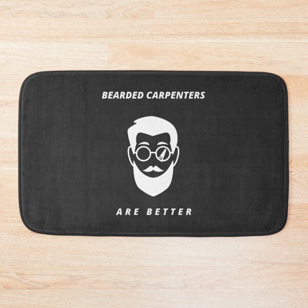 Item preview, Bearded Carpenter Design - Celebrating Skilled Craftsmen with Beards designed and sold by ivica36.