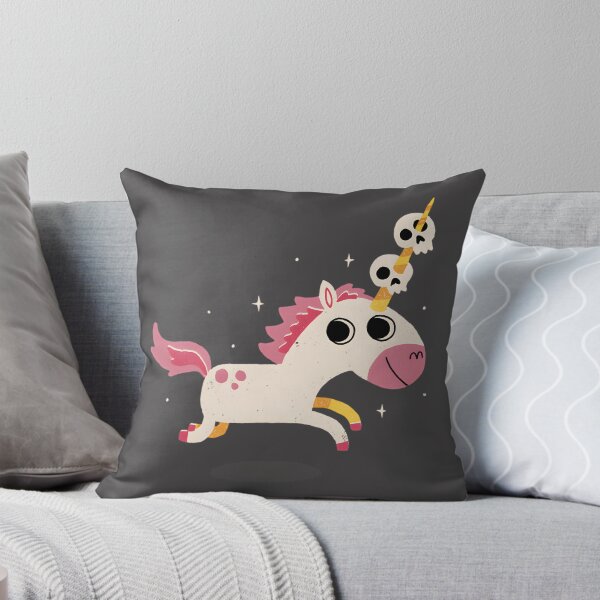 Item preview, Unicorn of Death Fantasy Creature Illustration with Dark and Mystical Vibes designed and sold by Tarakaya.