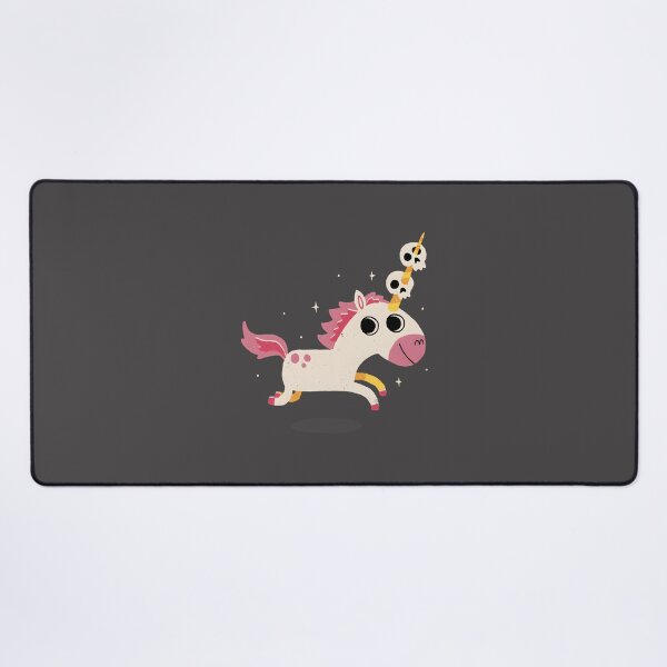 Item preview, Unicorn of Death Fantasy Creature Illustration with Dark and Mystical Vibes designed and sold by Tarakaya.